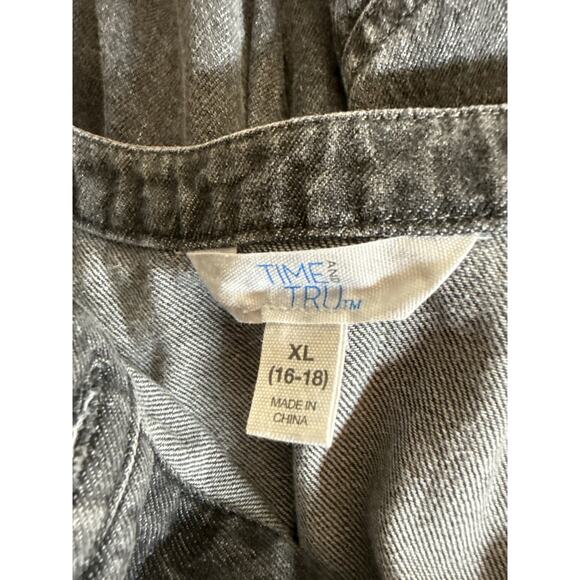 Time and Tru Denim Blue Mini Dress - Picture 9 of 10